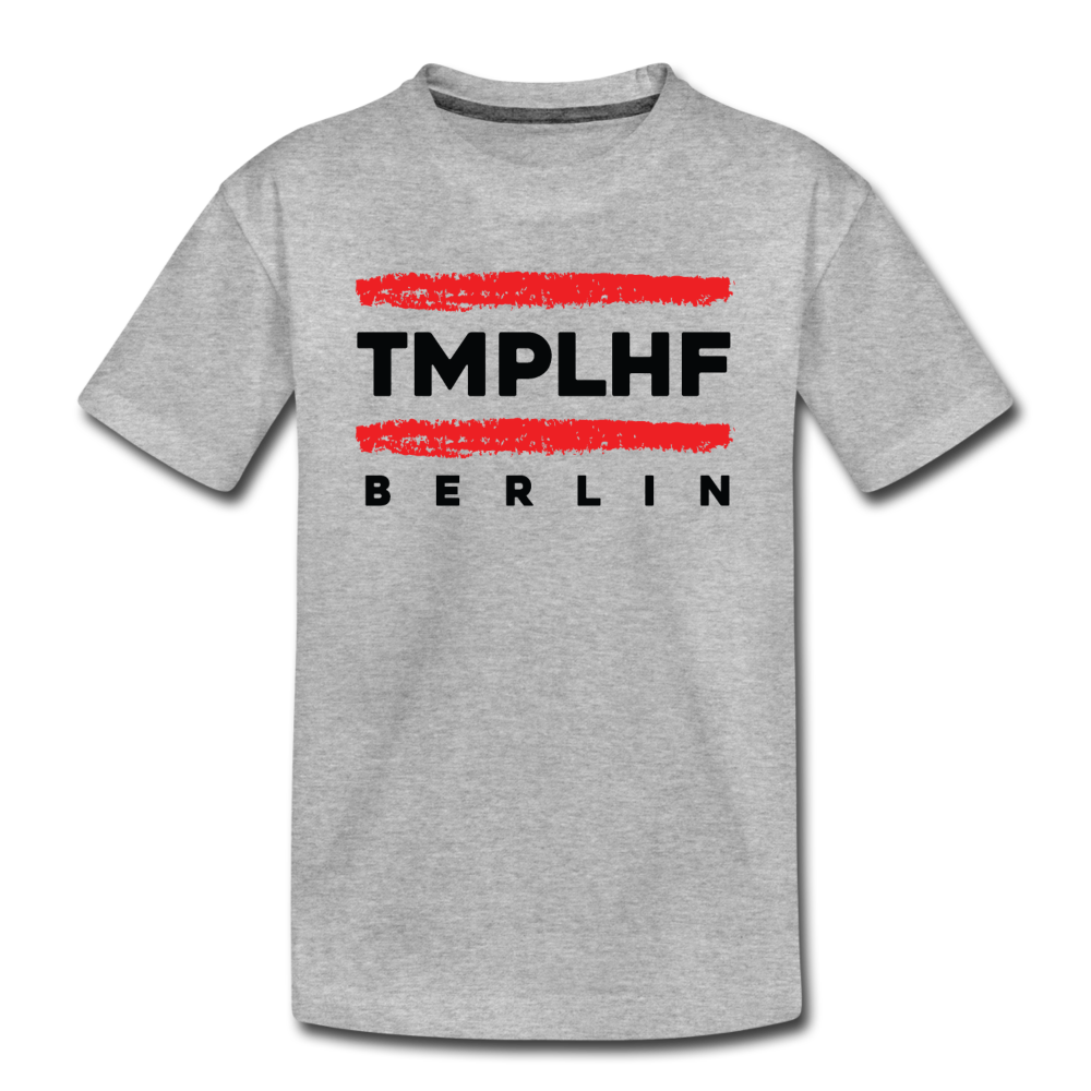TMPLHF - Kinder Premium T-Shirt - Grau meliert