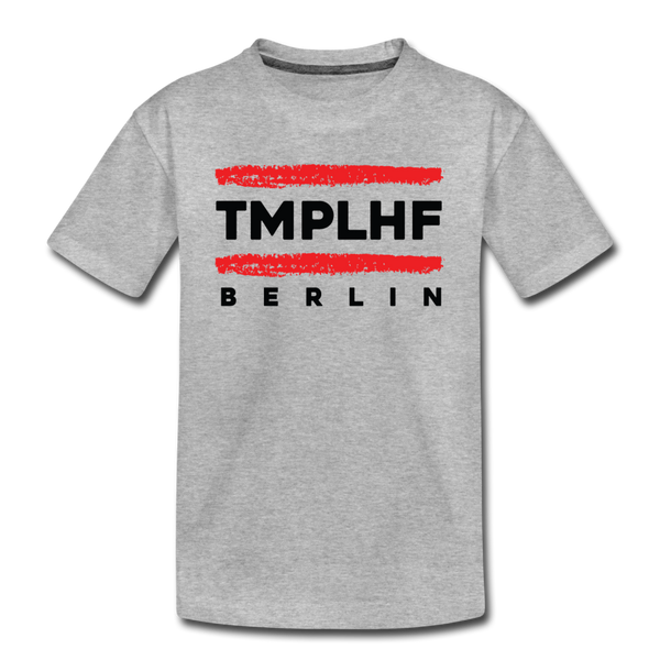 TMPLHF - Kinder Premium T-Shirt - Grau meliert