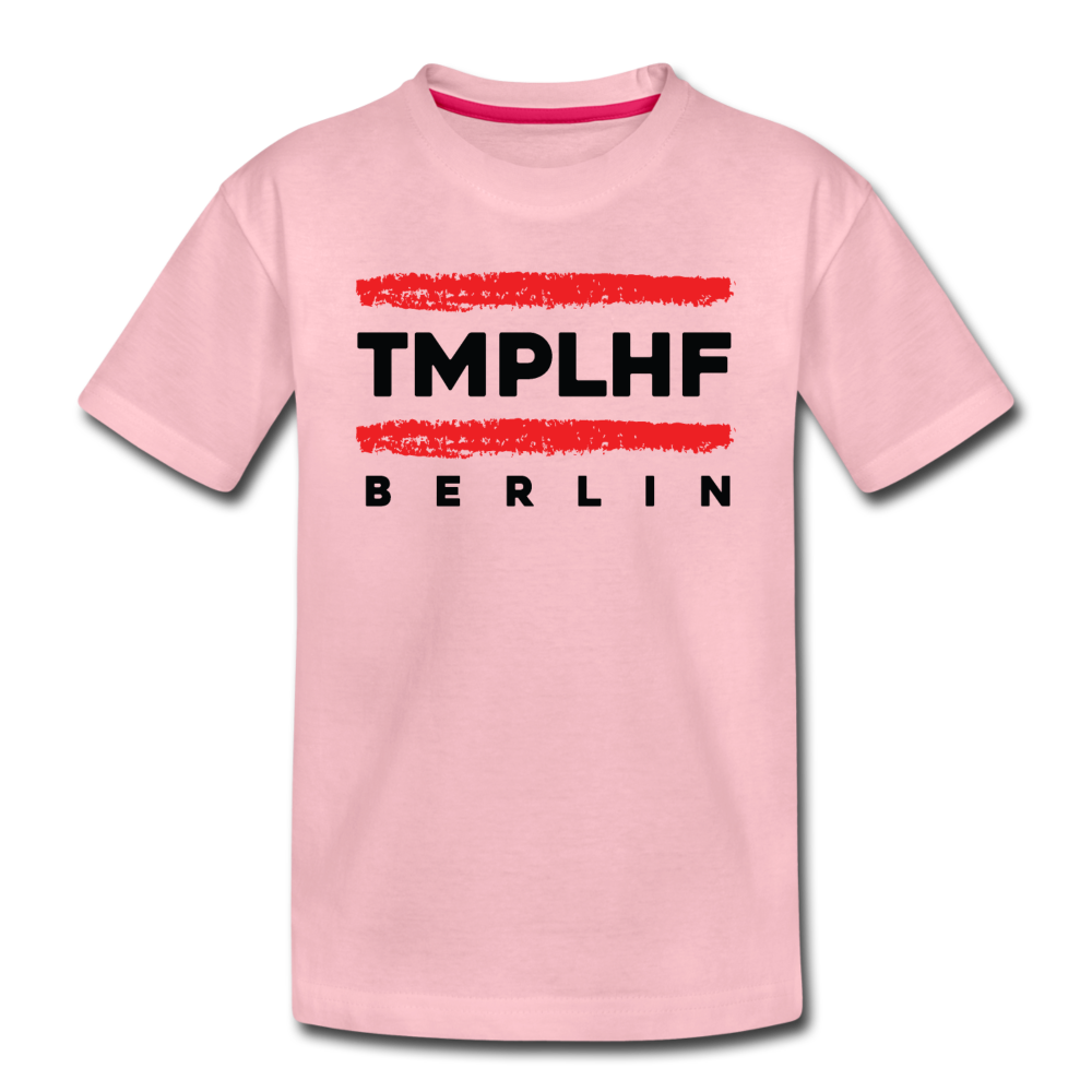 TMPLHF - Kinder Premium T-Shirt - Hellrosa
