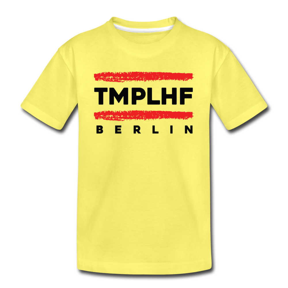TMPLHF - Kinder Premium T-Shirt - Gelb