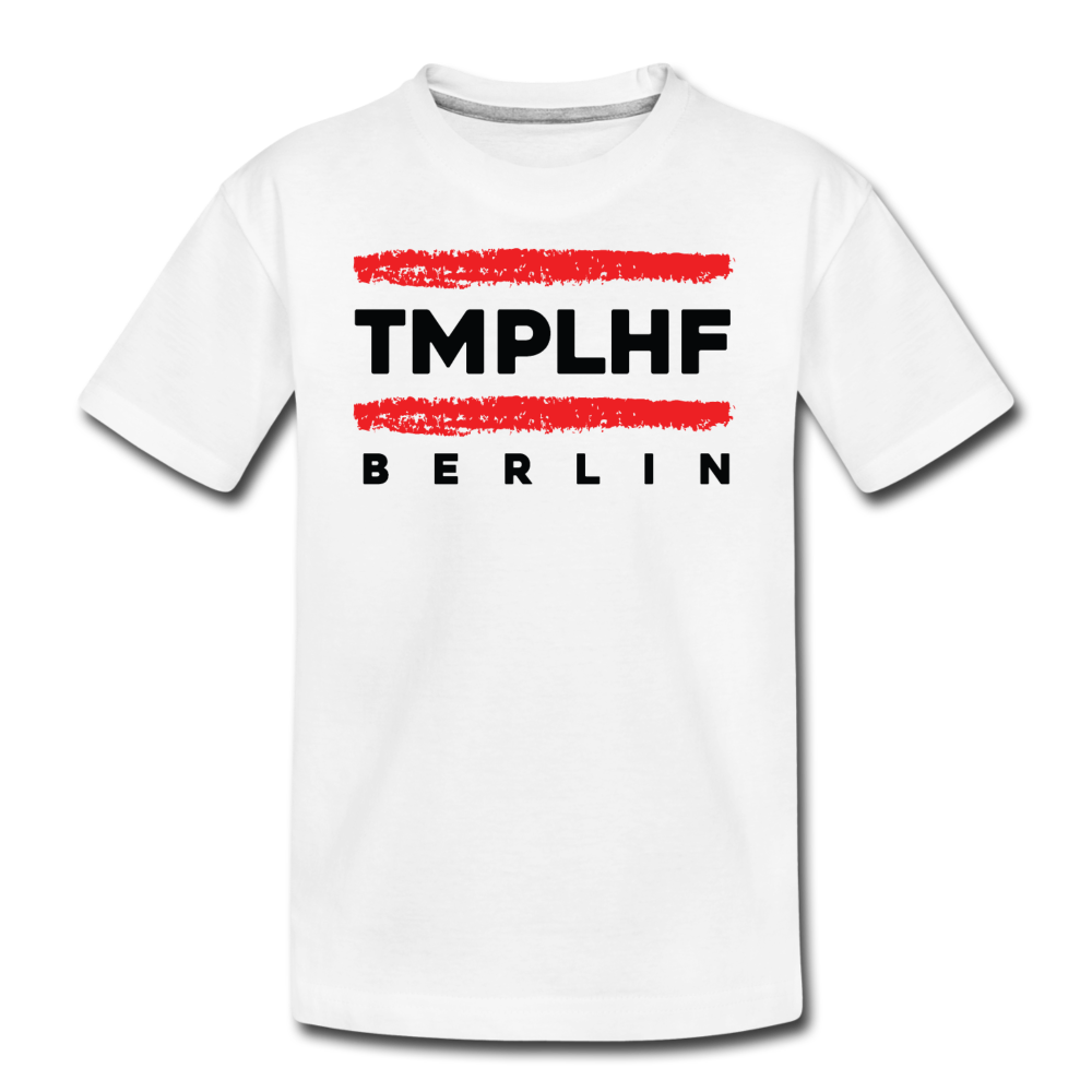 TMPLHF - Teenager Premium T-Shirt - Weiß