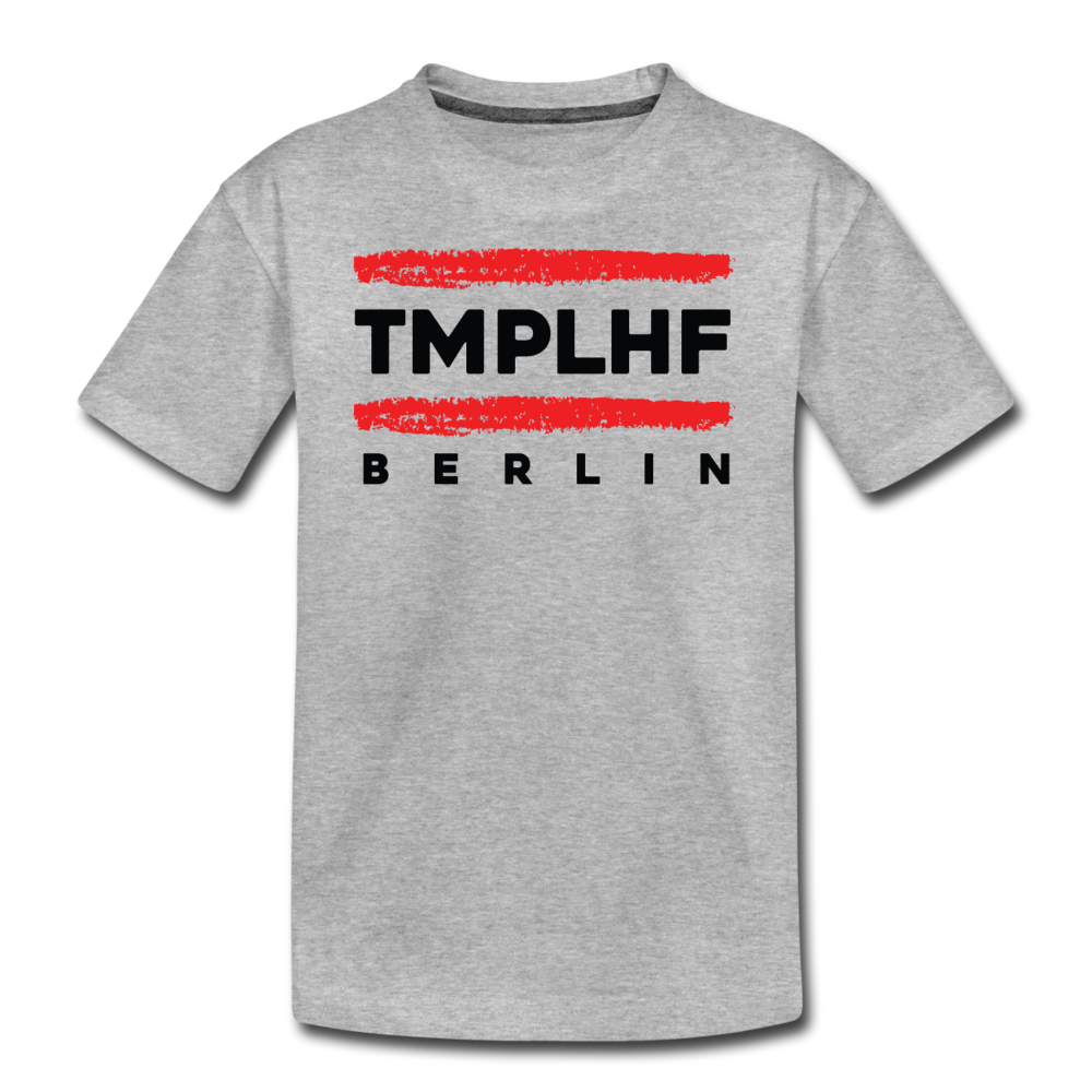 TMPLHF - Teenager Premium T-Shirt - Grau meliert