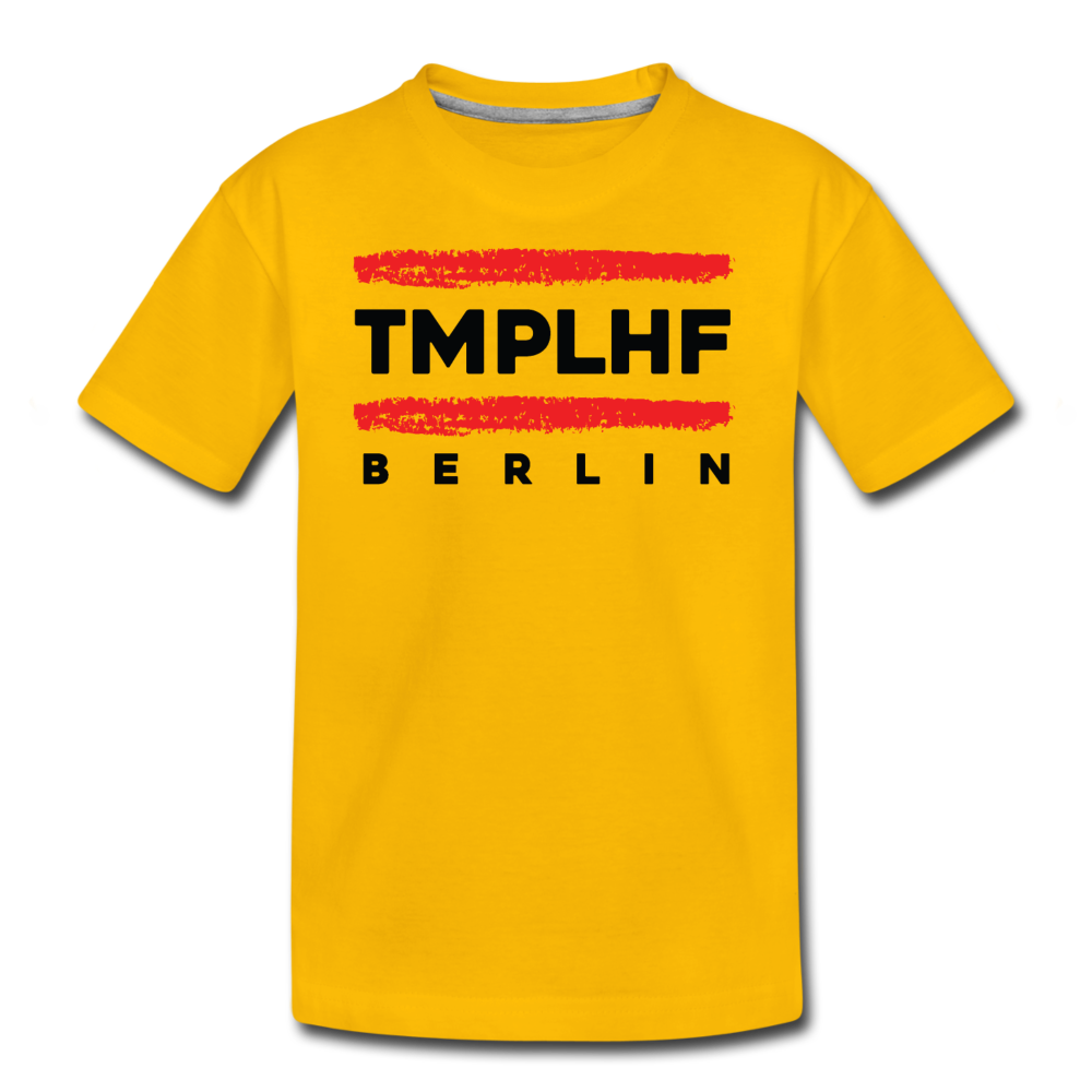 TMPLHF - Teenager Premium T-Shirt - Sonnengelb