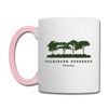 Volkspark Rehberge - Tasse zweifarbig - Weiß/Pink