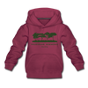 Volkspark Rehberge - Kinder Premium Hoodie - Bordeaux