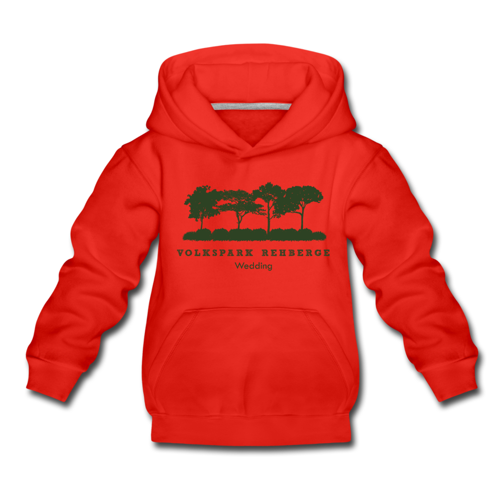 Volkspark Rehberge - Kinder Premium Hoodie - Rot
