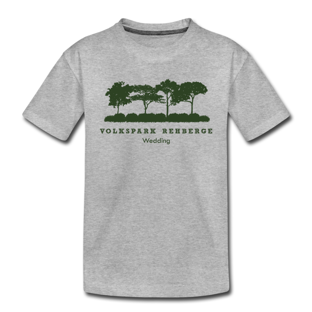 Volkspark Rehberge - Kinder Premium T-Shirt - Grau meliert