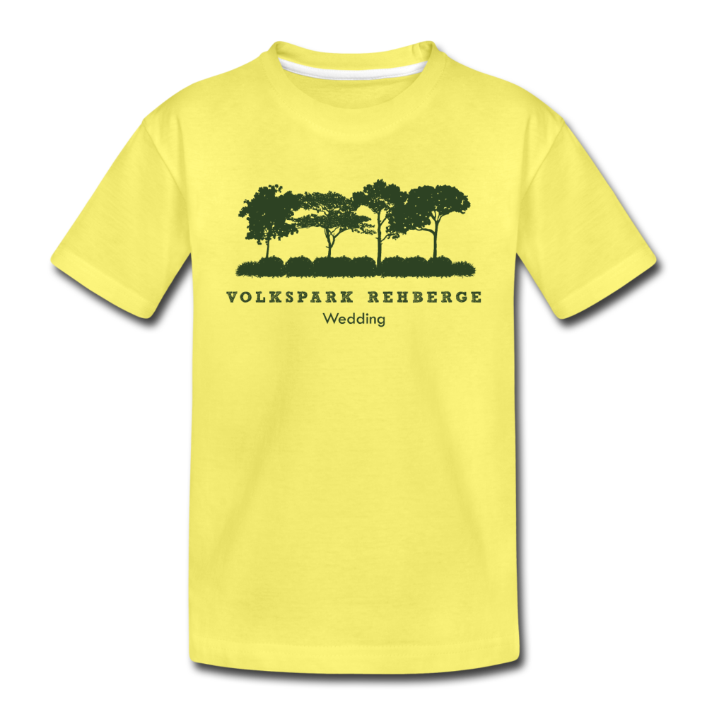 Volkspark Rehberge - Kinder Premium T-Shirt - Gelb