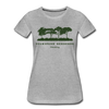 Volkspark Rehberge - Frauen Premium T-Shirt - Grau meliert