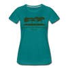 Volkspark Rehberge - Frauen Premium T-Shirt - Divablau