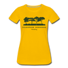 Volkspark Rehberge - Frauen Premium T-Shirt - Sonnengelb
