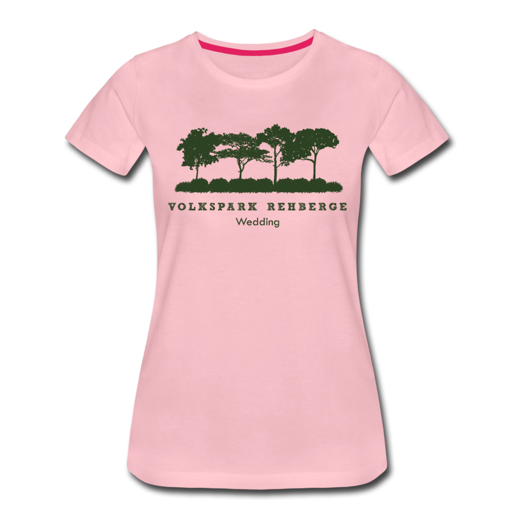 Volkspark Rehberge - Frauen Premium T-Shirt - Hellrosa