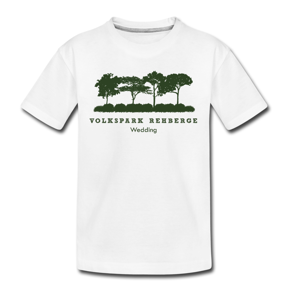 Volkspark Rehberge - Teenager Premium T-Shirt - Weiß