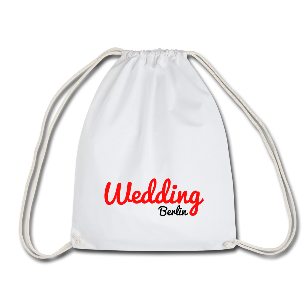 Wedding - Turnbeutel - Weiß