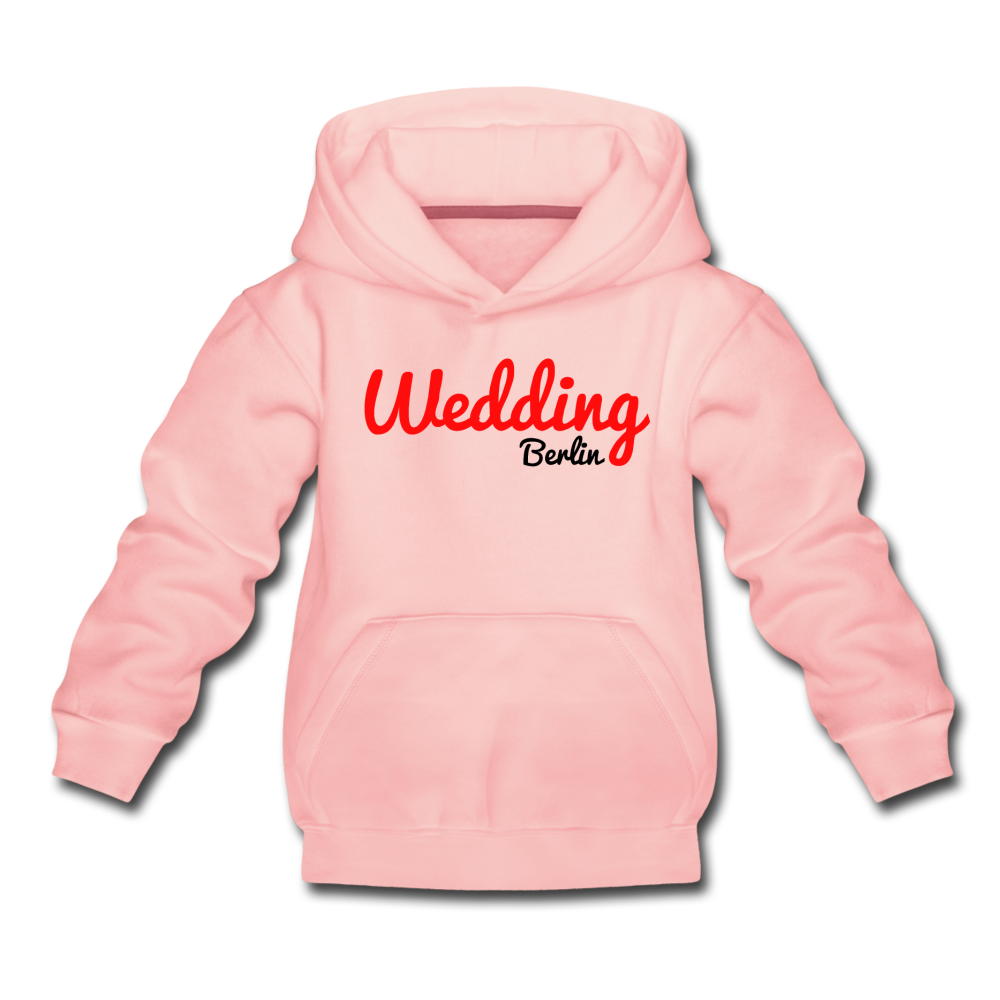 Wedding - Kinder Premium Hoodie - Kristallrosa