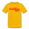 Wedding - Teenager Premium T-Shirt - Sonnengelb