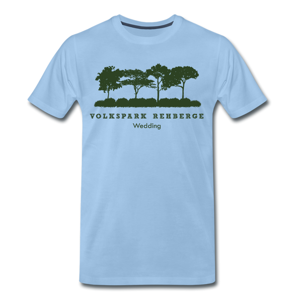 Volkspark Rehberge - Männer Premium T-Shirt - Sky