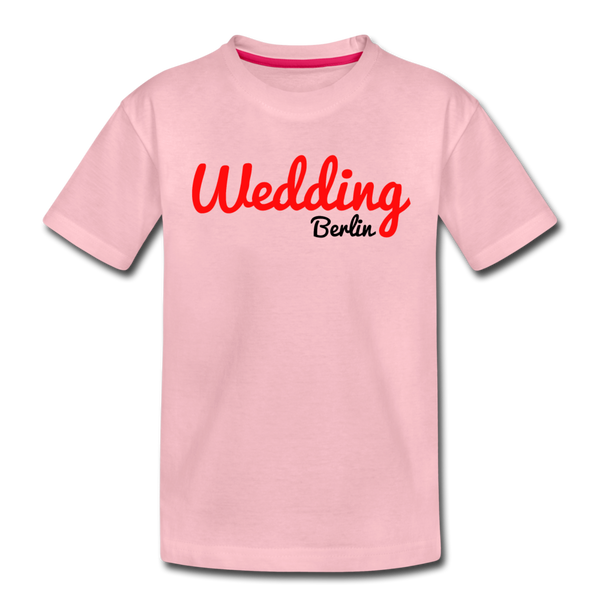 Wedding - Kinder Premium T-Shirt - Hellrosa