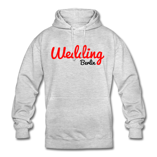 Wedding - Unisex Hoodie - Hellgrau meliert