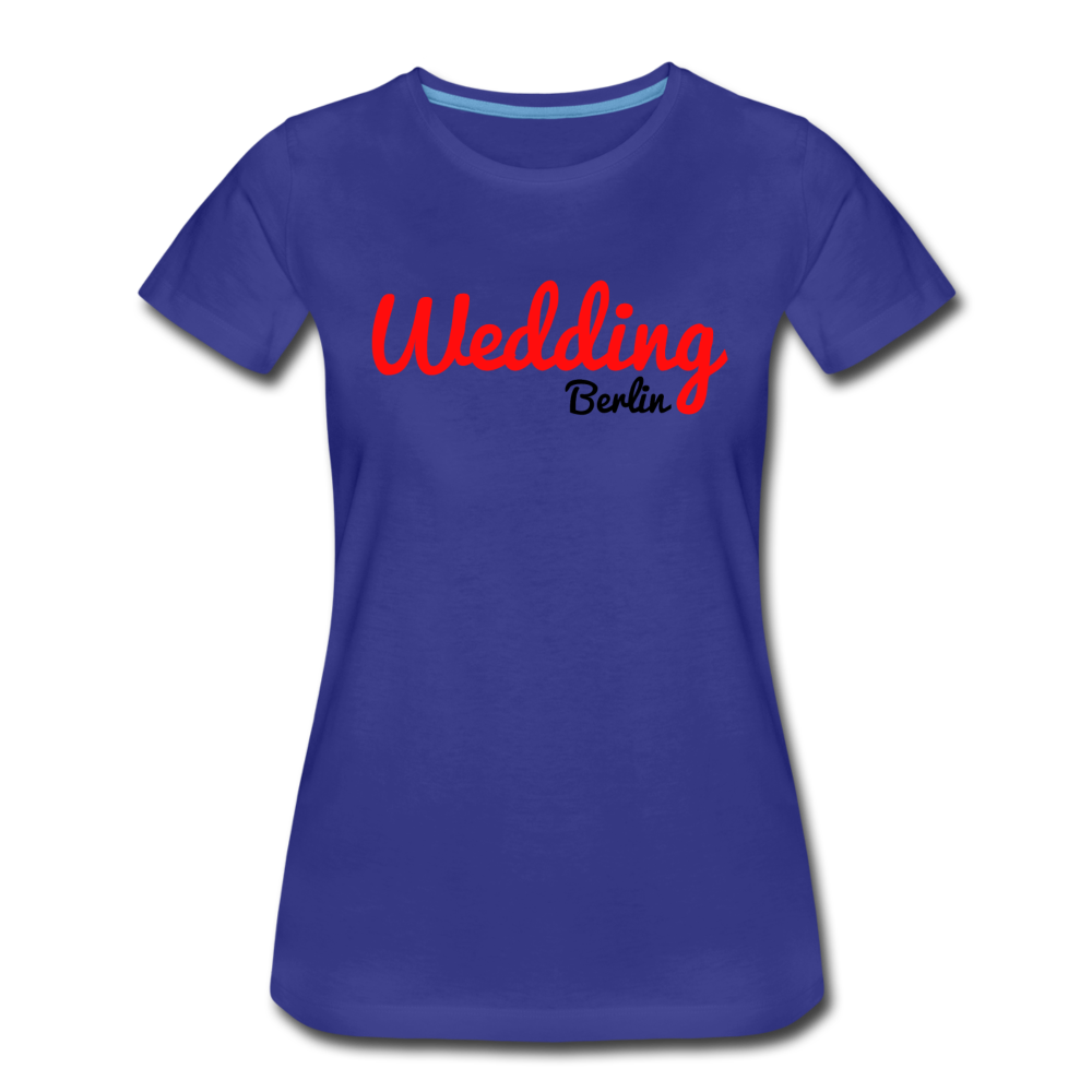 Wedding - Frauen Premium T-Shirt - Königsblau