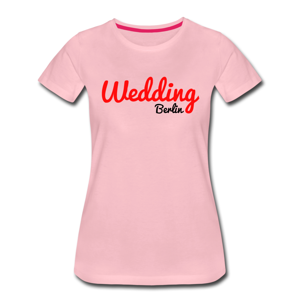 Wedding - Frauen Premium T-Shirt - Hellrosa