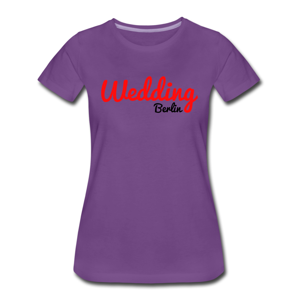 Wedding - Frauen Premium T-Shirt - Lila