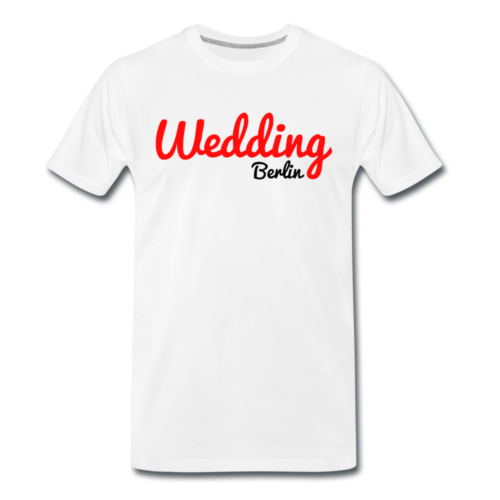Wedding - Männer Premium T-Shirt - Weiß