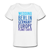 Wedding Planet Earth - Baby Bio T-Shirt - Weiß
