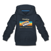 Wedding Hippest Neighborhood - Kinder Premium Hoodie - Navy