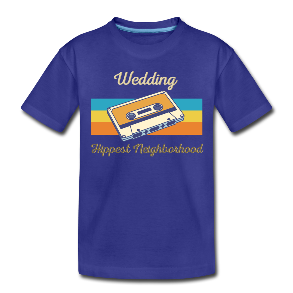 Wedding Hippest Neighborhood - Teenager Premium T-Shirt - Königsblau