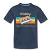 Wedding Hippest Neighborhood - Teenager Premium T-Shirt - Navy