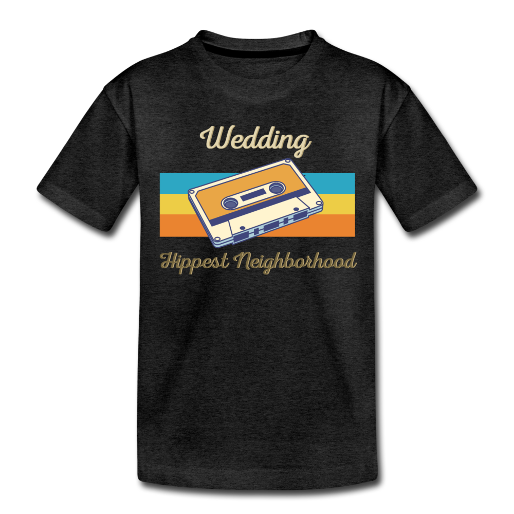 Wedding Hippest Neighborhood - Teenager Premium T-Shirt - Anthrazit