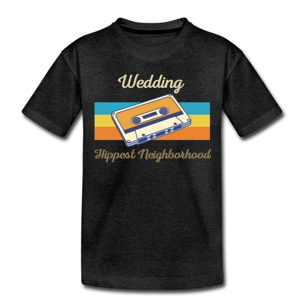 Wedding Hippest Neighborhood - Teenager Premium T-Shirt - Anthrazit