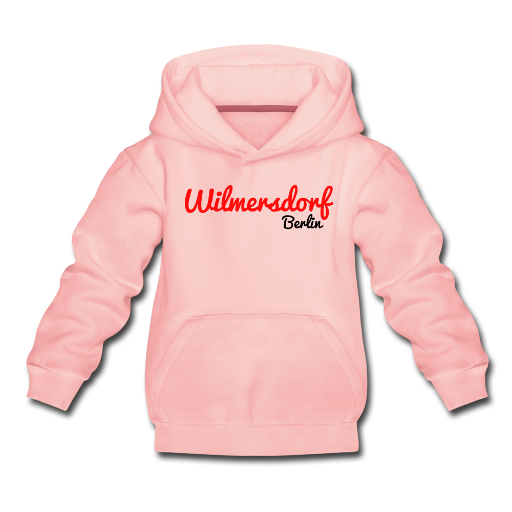 Wilmersdorf Berlin - Kinder Premium Hoodie - Kristallrosa