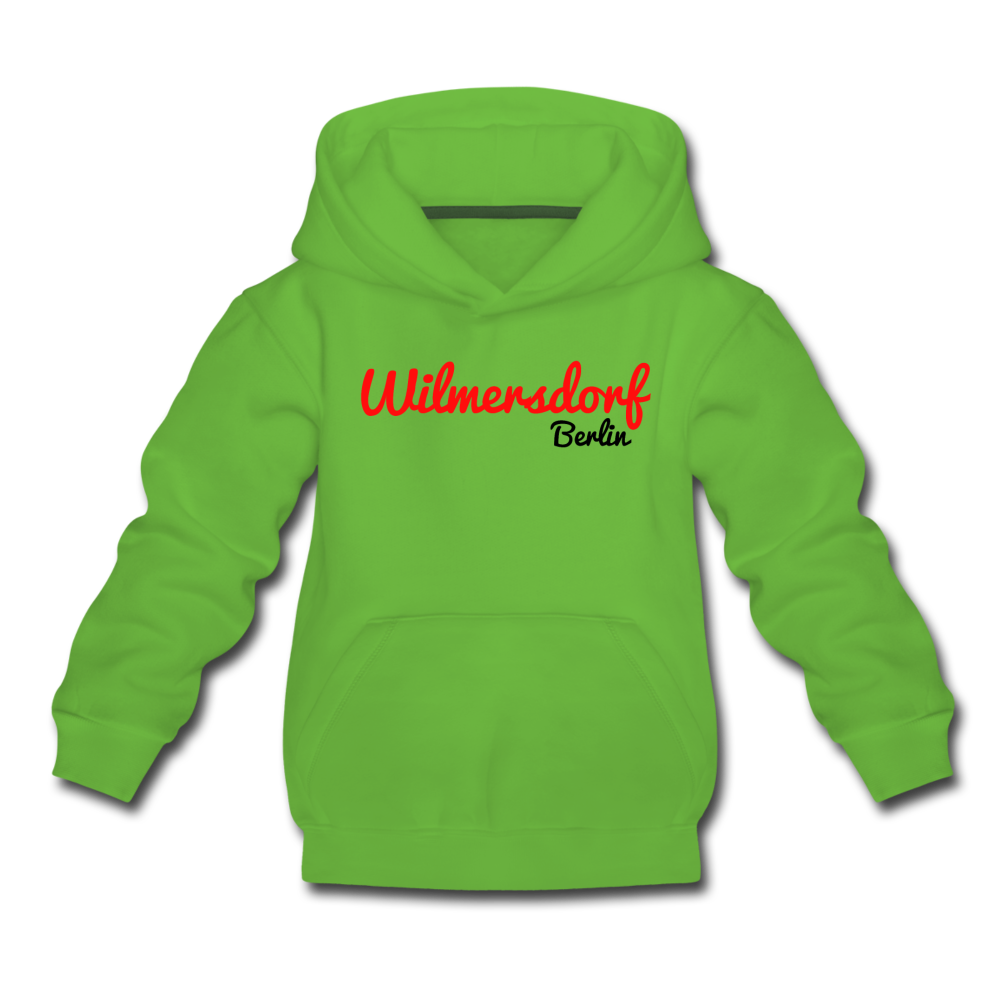 Wilmersdorf Berlin - Kinder Premium Hoodie - Hellgrün