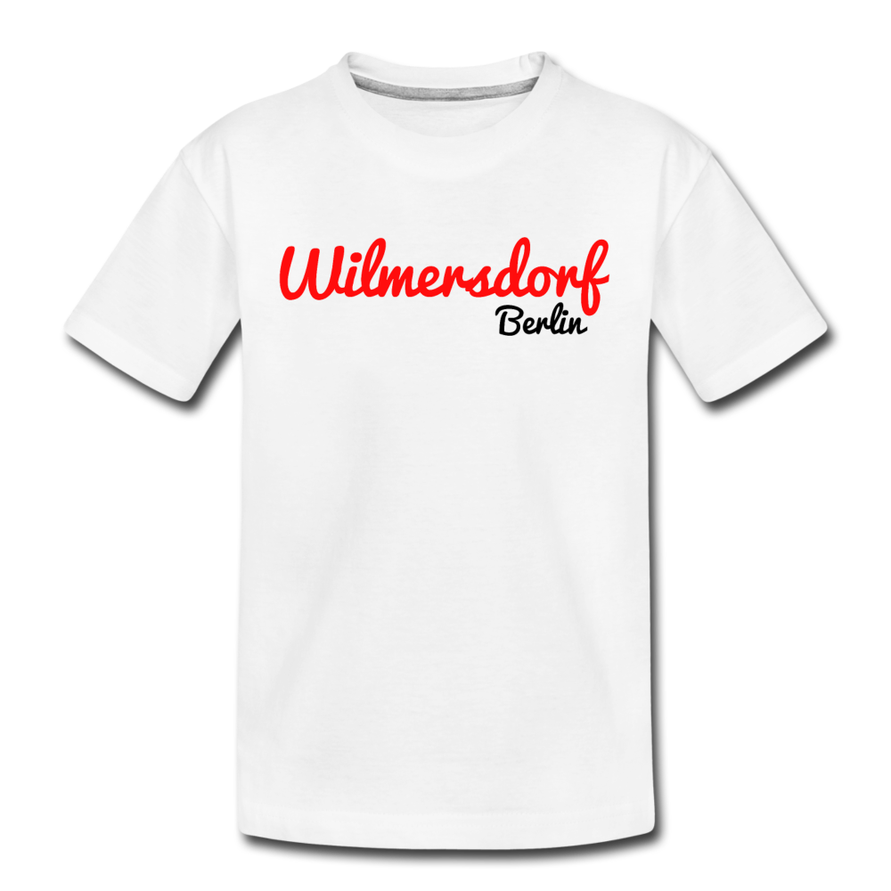 Wilmersdorf Berlin - Teenager Premium T-Shirt - Weiß