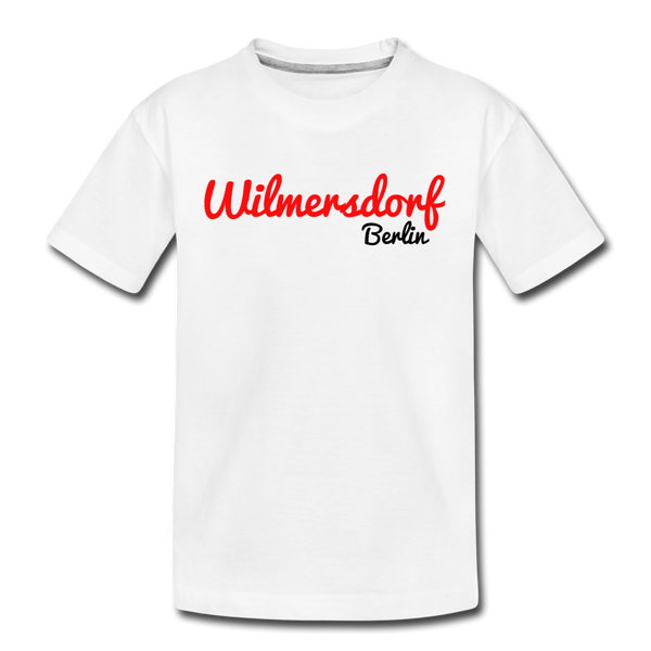 Wilmersdorf Berlin - Teenager Premium T-Shirt - Weiß