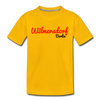 Wilmersdorf Berlin - Teenager Premium T-Shirt - Sonnengelb