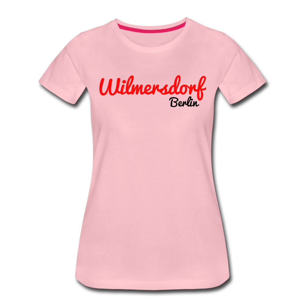 Wilmersdorf Berlin - Frauen Premium T-Shirt - Hellrosa