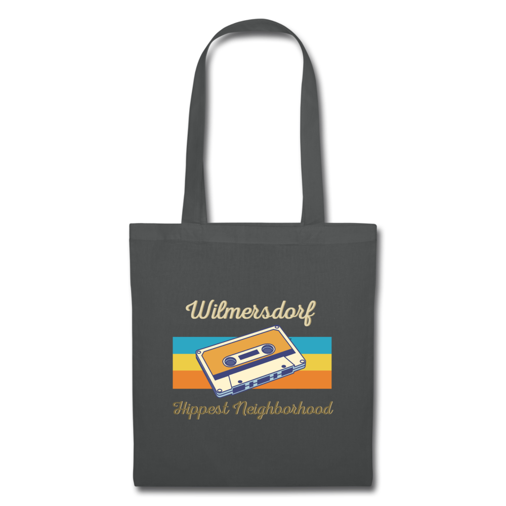 Wilmersdorf Hippest Neighborhood - Stoffbeutel - Graphite