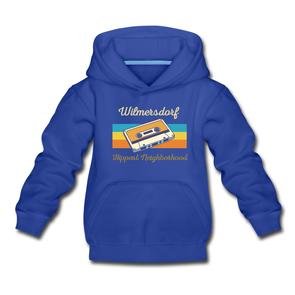 Wilmersdorf Hippest Neighborhood - Kinder Premium Hoodie - Royalblau
