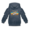 Wilmersdorf Hippest Neighborhood - Kinder Premium Hoodie - Jeansblau