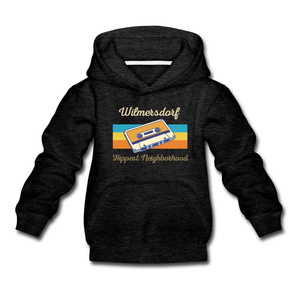 Wilmersdorf Hippest Neighborhood - Kinder Premium Hoodie - Anthrazit
