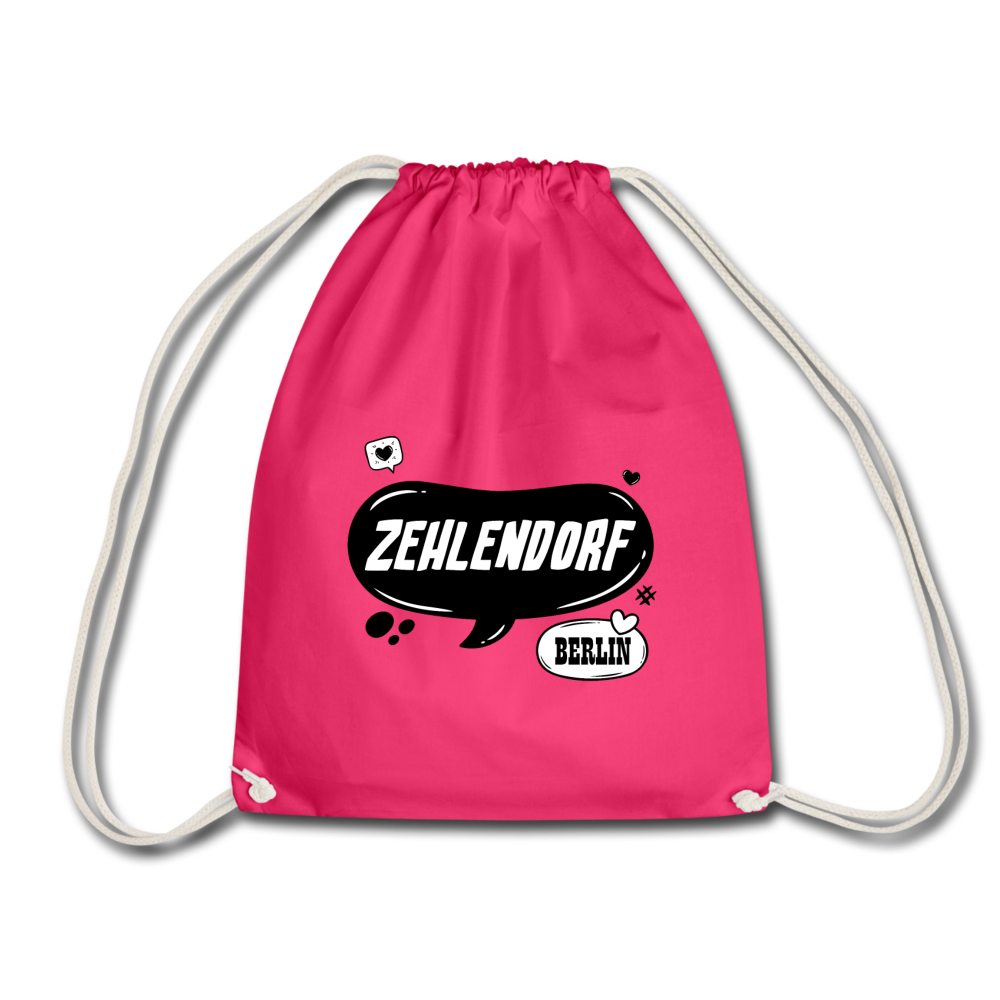 Zehlendorf Berlin - Turnbeutel - Fuchsia