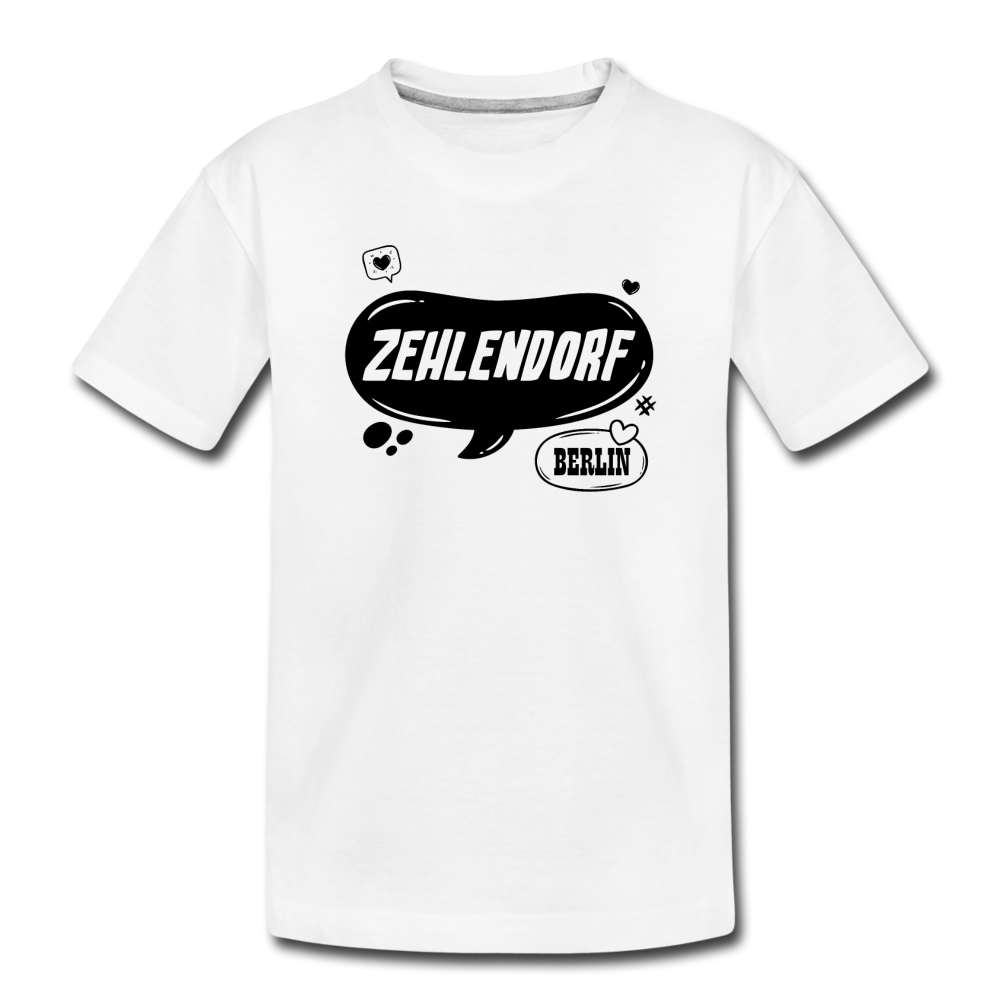 Zehlendorf Berlin - Kinder Premium T-Shirt - Weiß