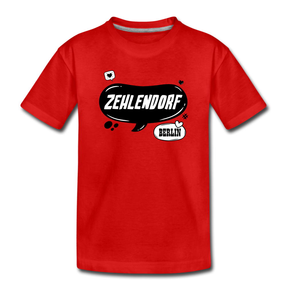 Zehlendorf Berlin - Kinder Premium T-Shirt - Rot