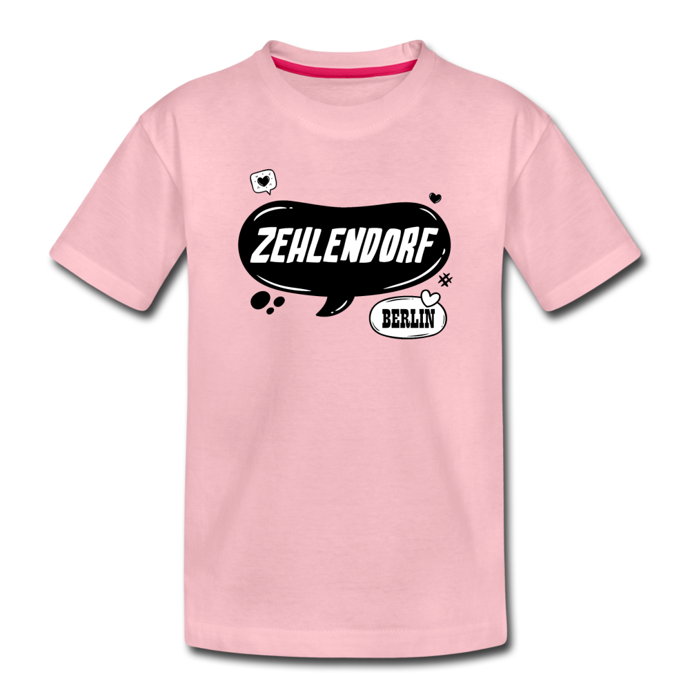 Zehlendorf Berlin - Kinder Premium T-Shirt - Hellrosa