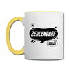 Zehlendorf Berlin - Tasse zweifarbig - Weiß/Gelb