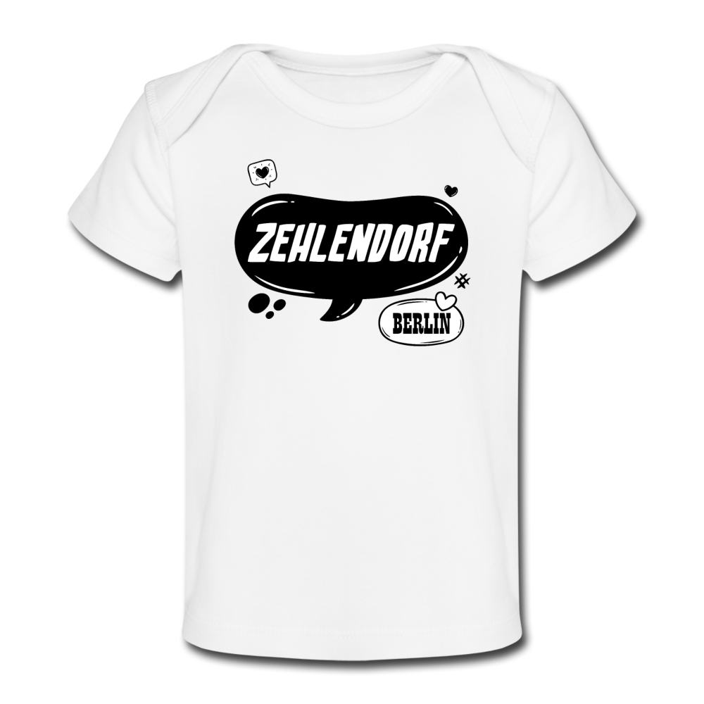 Zehlendorf Berlin - Baby Bio T-Shirt - Weiß
