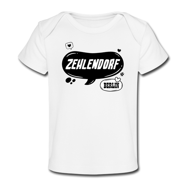 Zehlendorf Berlin - Baby Bio T-Shirt - Weiß